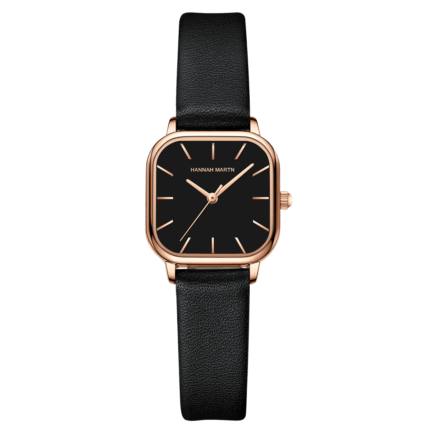 Hannah Martin Squarov Ladies Leather Quartz Watch