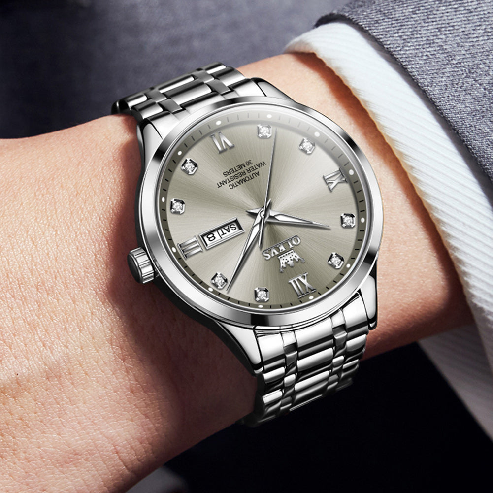 Olevs Classic Mechaniq Automatic Style Watch