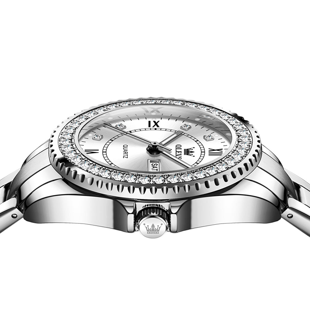 Olevs Ophely Stainless Women Quartz Watch