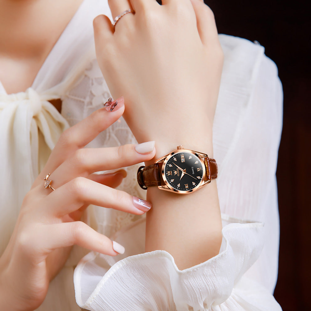 Cerrero, Leather Quartz Watch