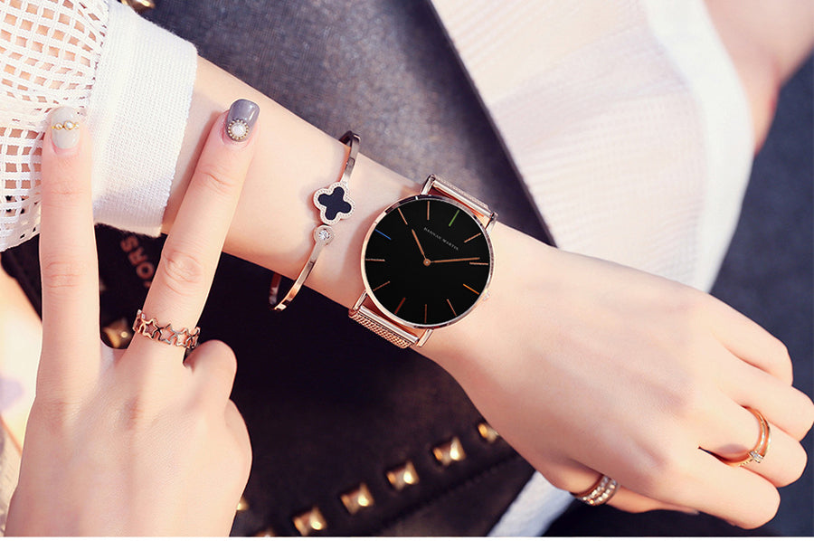 Hannah Martin Hue in Black Rose Gold 40