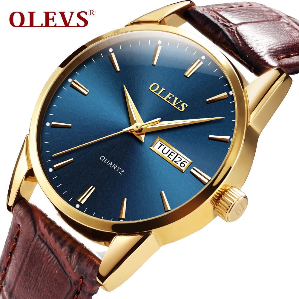 Olevs Classico 39 Men’s Watch – Elegant 39mm case, suitable for formal and casual wear
欧利时 Classico 39 男士腕表 – 优雅 39mm 表壳,适合商务与休闲场合