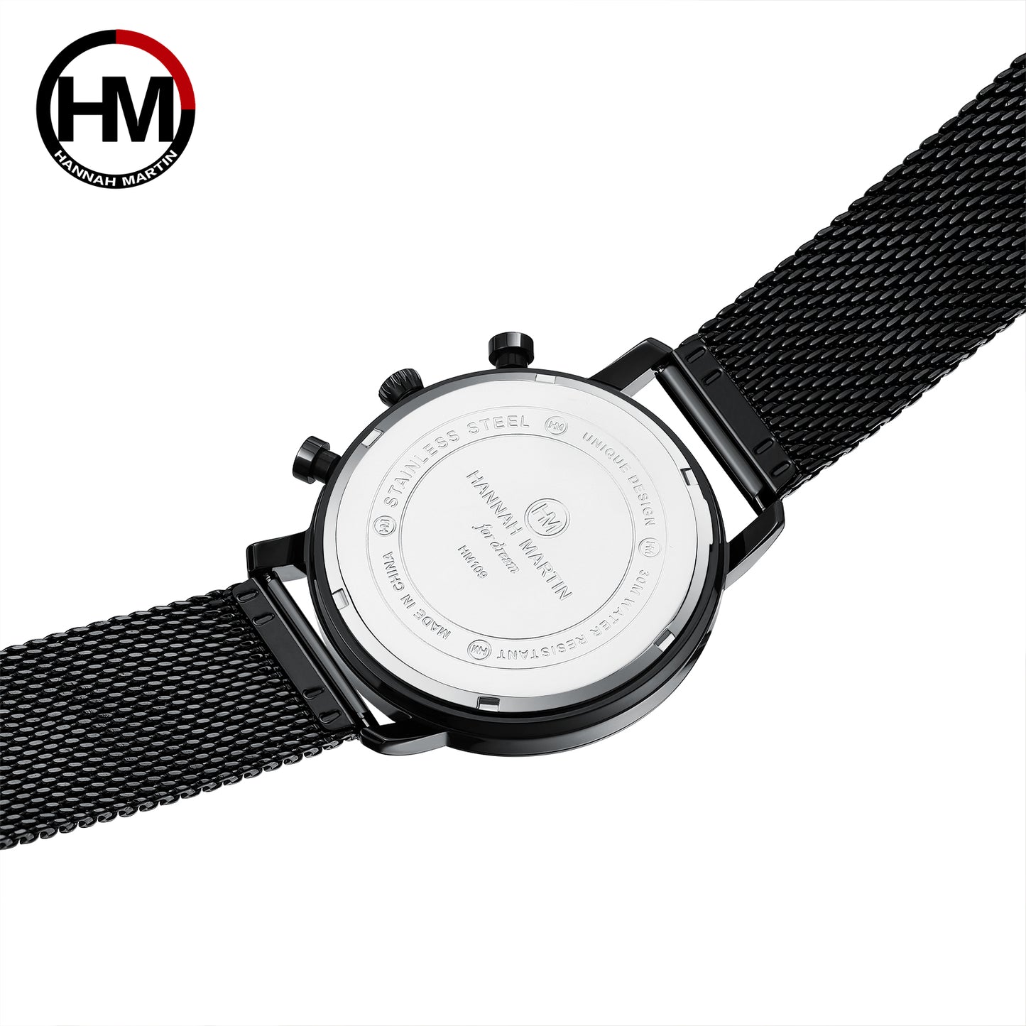 Hannah Martin Envol-I Chronograph Watch - Silver