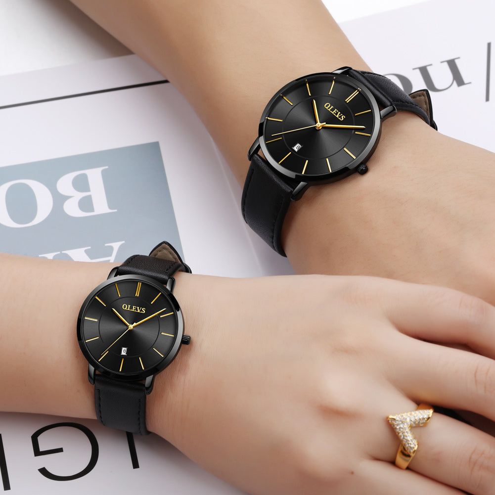 Zephyr 33 Leather Quartz Watch