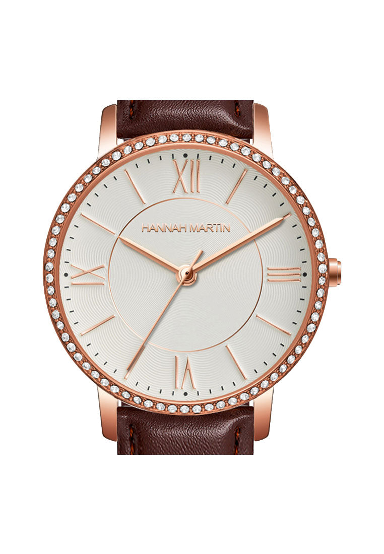 Hannah Martin Fiore Latin Dial Women Quartz Watch