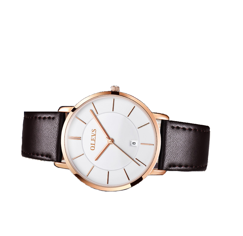 Zephyr 33 Leather Quartz Watch