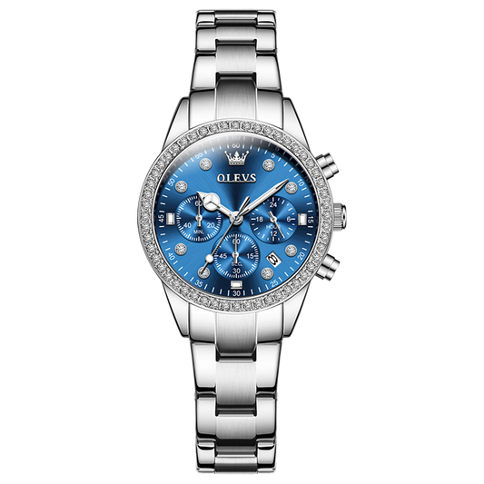 Olevs Eluxe Women Stainless Quartz Watch