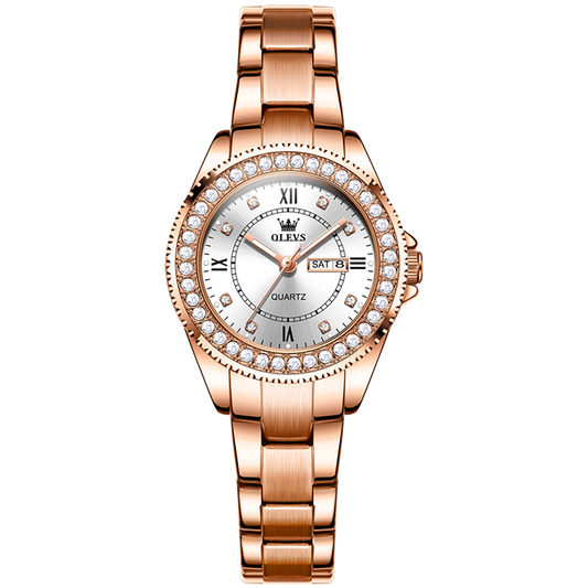 Olevs Ophely Stainless Women Quartz Watch