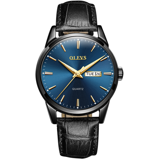 Olevs Classico 39 Business Watch – Classic quartz movement, scratch-resistant glass
欧利时 Classico 39 商务腕表 – 经典石英机芯，防刮镜面