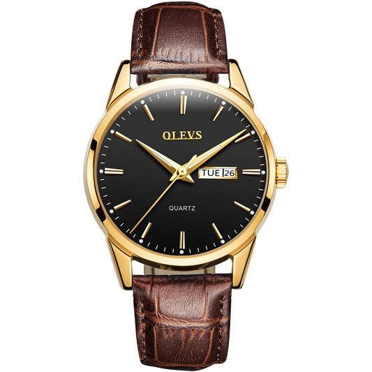 Olevs Classico 39 Men’s Watch – Elegant 39mm case, suitable for formal and casual wear
欧利时 Classico 39 男士腕表 – 优雅 39mm 表壳，适合商务与休闲场合