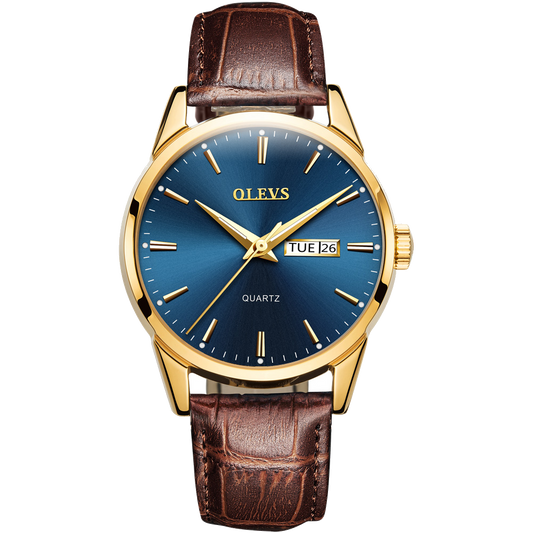 Olevs Classico 39 Waterproof Watch – 30M water resistance, perfect for daily wear
欧利时 Classico 39 防水手表 – 30M 防水，适合日常佩戴