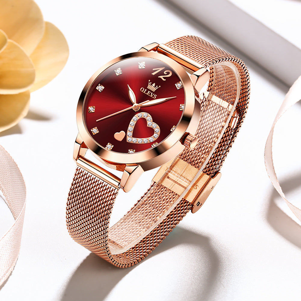 Olevs Odelia Stainless Women Quartz Watch