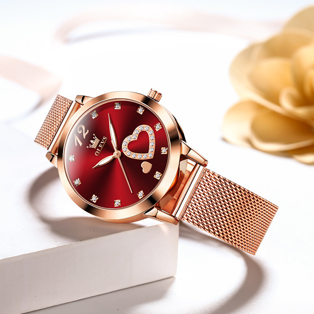 Olevs Odelia Stainless Women Quartz Watch