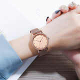 Hannah Martin Crystal Marker Dial Ring Rose Gold