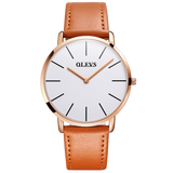 Olevs Classic The 40 White and Light Brown