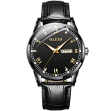 Olevs Classic Crystal Roman Marker 39 Black