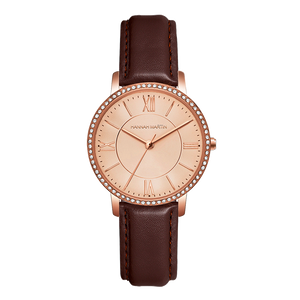 Hannah Martin Crystal Roman Marker Rose Gold
