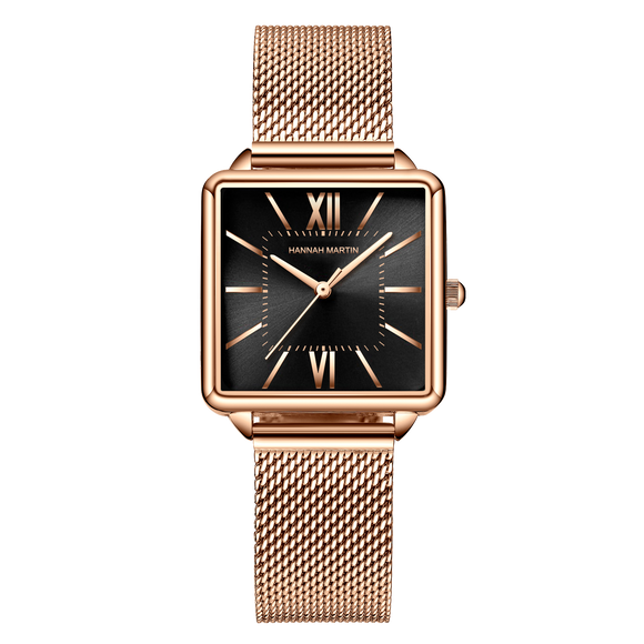 Hannah Martin Cube Women Quartz Watch