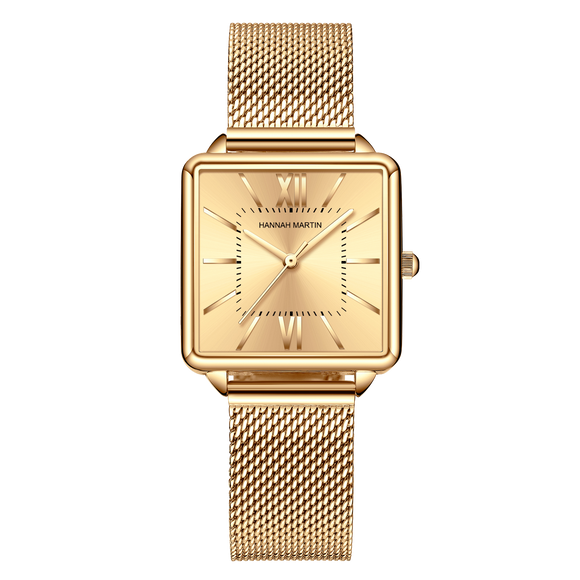 Hannah Martin Cube Women Quartz Watch