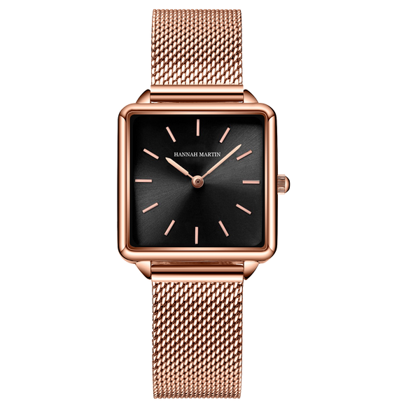 Hannah Martin Cube Women Quartz Watch