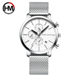 Hannah Martin Envol-I Chronograph Watch - Silver