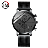 Hannah Martin Envol-I Chronograph Watch - Black