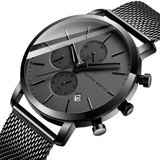 Hannah Martin Envol-I Chronograph Watch - Black