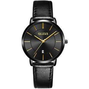 Olevs Ultra Light 40 BC-Black with Black Strap