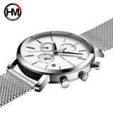 Hannah Martin Envol-I Chronograph Watch - Silver