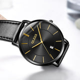 Olevs Ultra Light 40 BC-Black with Black Strap