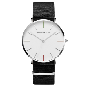 Hannah Martin Hue Heron Silver Nato 40