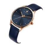 Disney Gold Mickey Character Dial Women Watch - Navy Blue