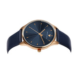 Disney Gold Mickey Character Dial Women Watch - Navy Blue