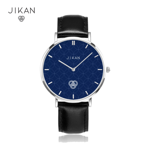Jikan Sashiko Circle Blue