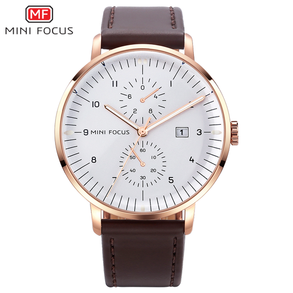 Mini Focus Classic Business Men Quartz Watch