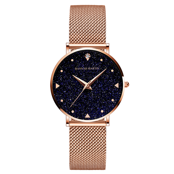 Hannah Martin Classic Crystalline Rose Gold